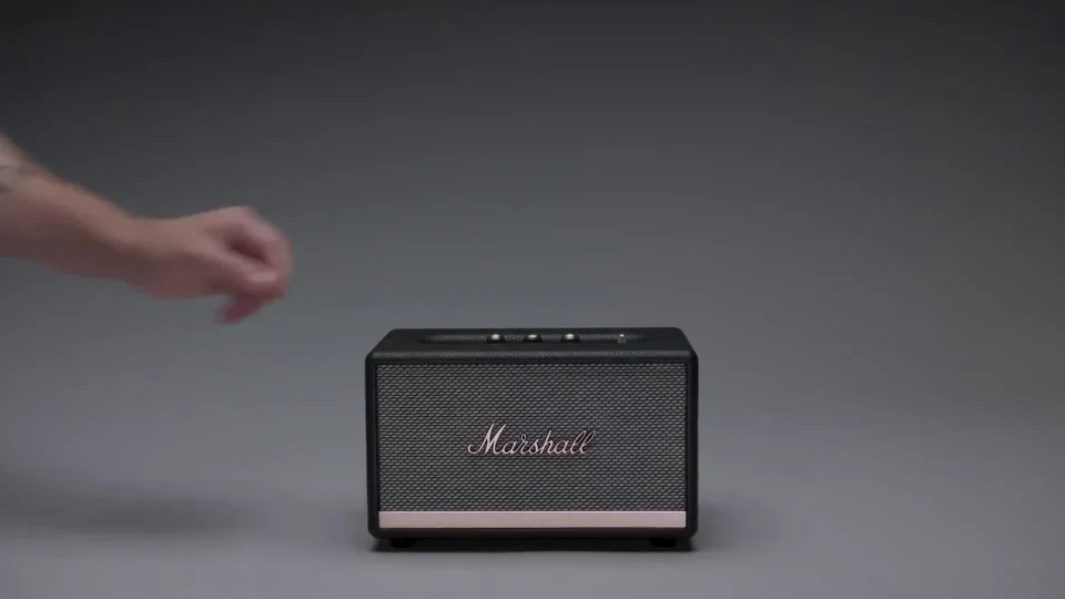 Marshall Acton II Wireless Bluetooth Speaker Black 155686 Marshall Acton II Wireless Bluetooth Speaker Black 155686