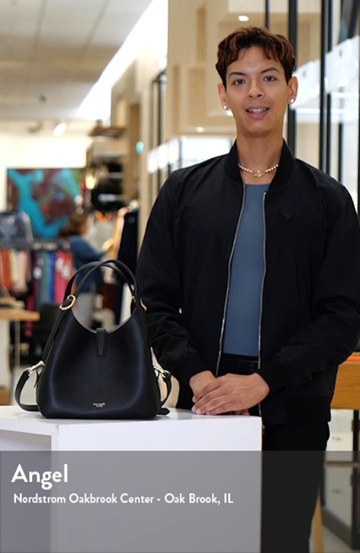 Kate Spade New York deco pebbled leather shoulder bag (Women