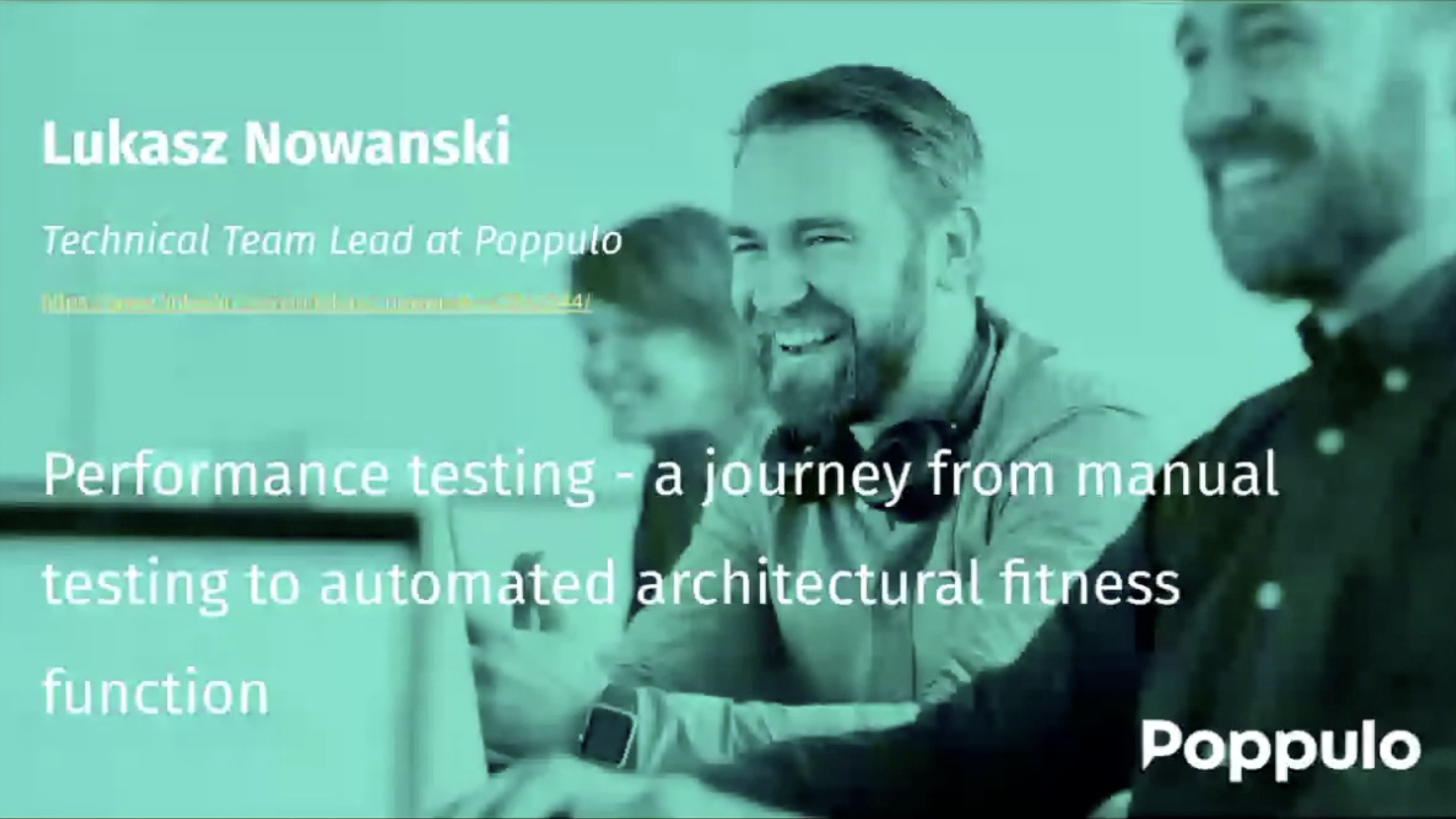 The Motrix : Lukasz Nowanski - Real world Example of Performance Testing