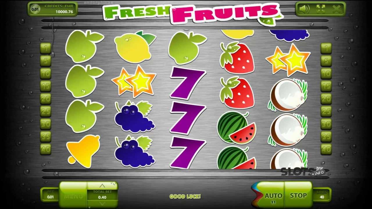 More Fresh Fruits Slot by Endorphina Free Demo Play