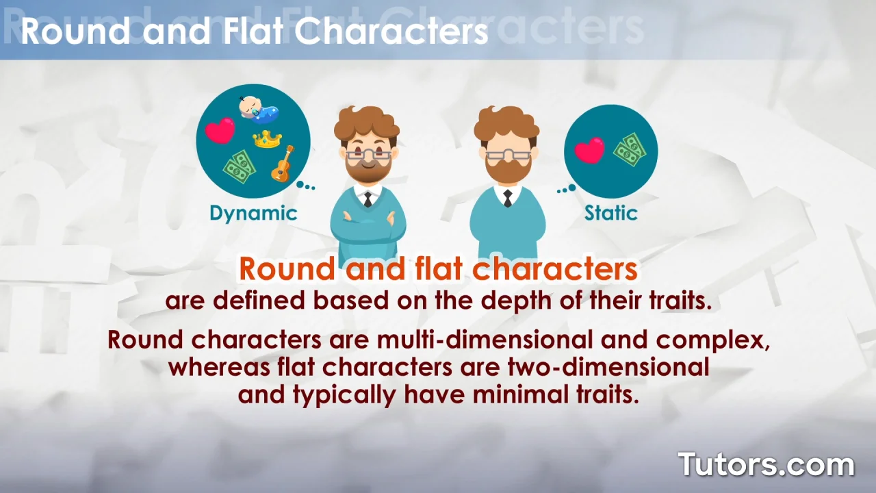 flat character example romeo juliet