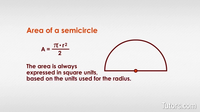 What Is Half A Semi Circle Called