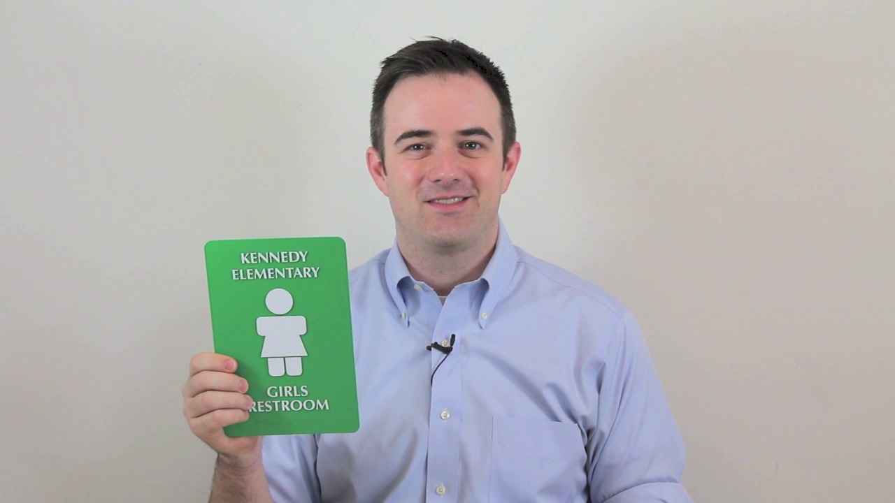 Custom Bathroom Signs