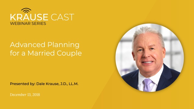 Advanced Planning for a Married Couple