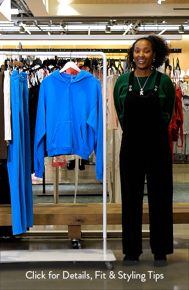 SKIMS French Terry Zip Up Hoodie | Nordstrom