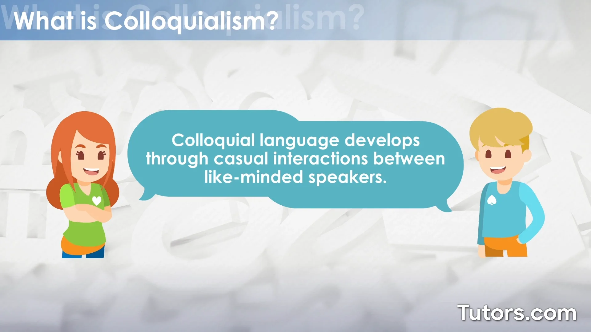 Colloquialism: Definition And Useful Examples Of, 42% OFF