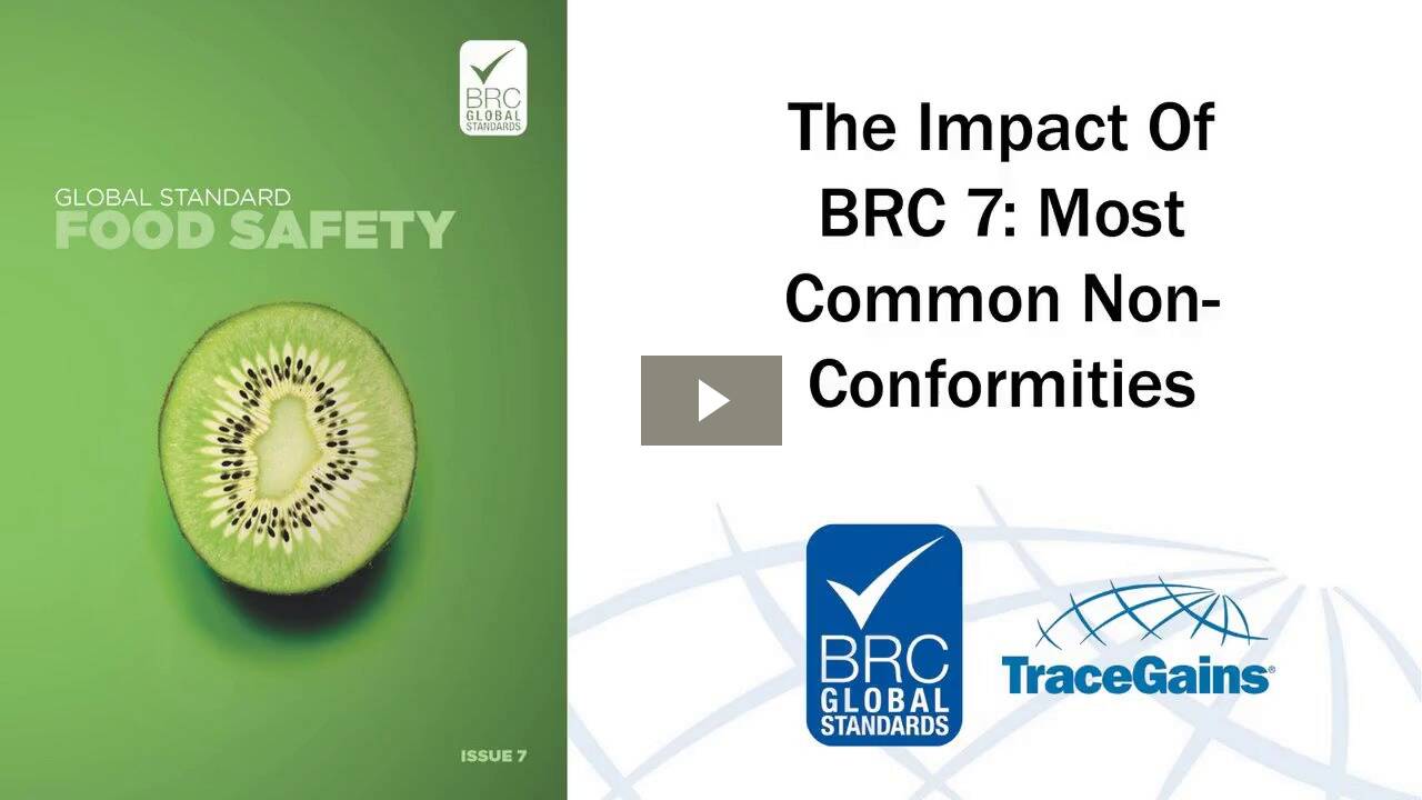 The Impact of BRC 7: Most Common Non-Conformities