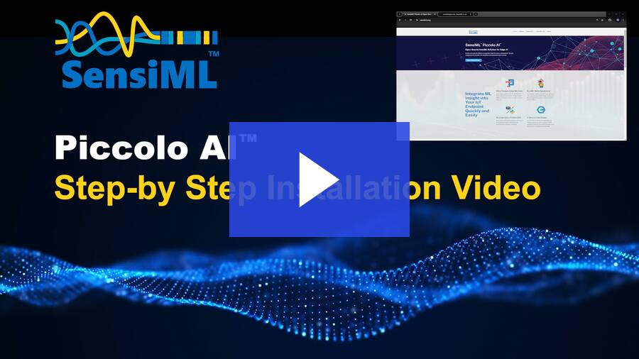 Piccolo AI Installation Video