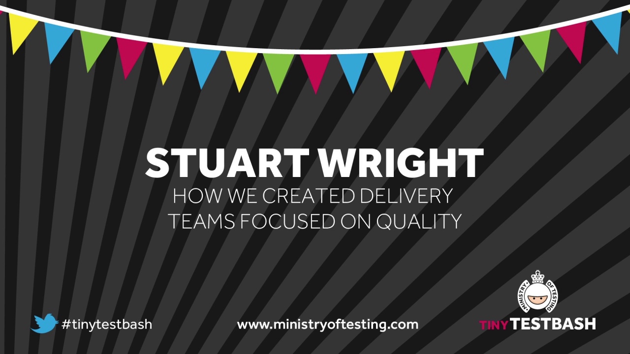 How We Created Delivery Teams Focused on Quality – Stuart Wright image