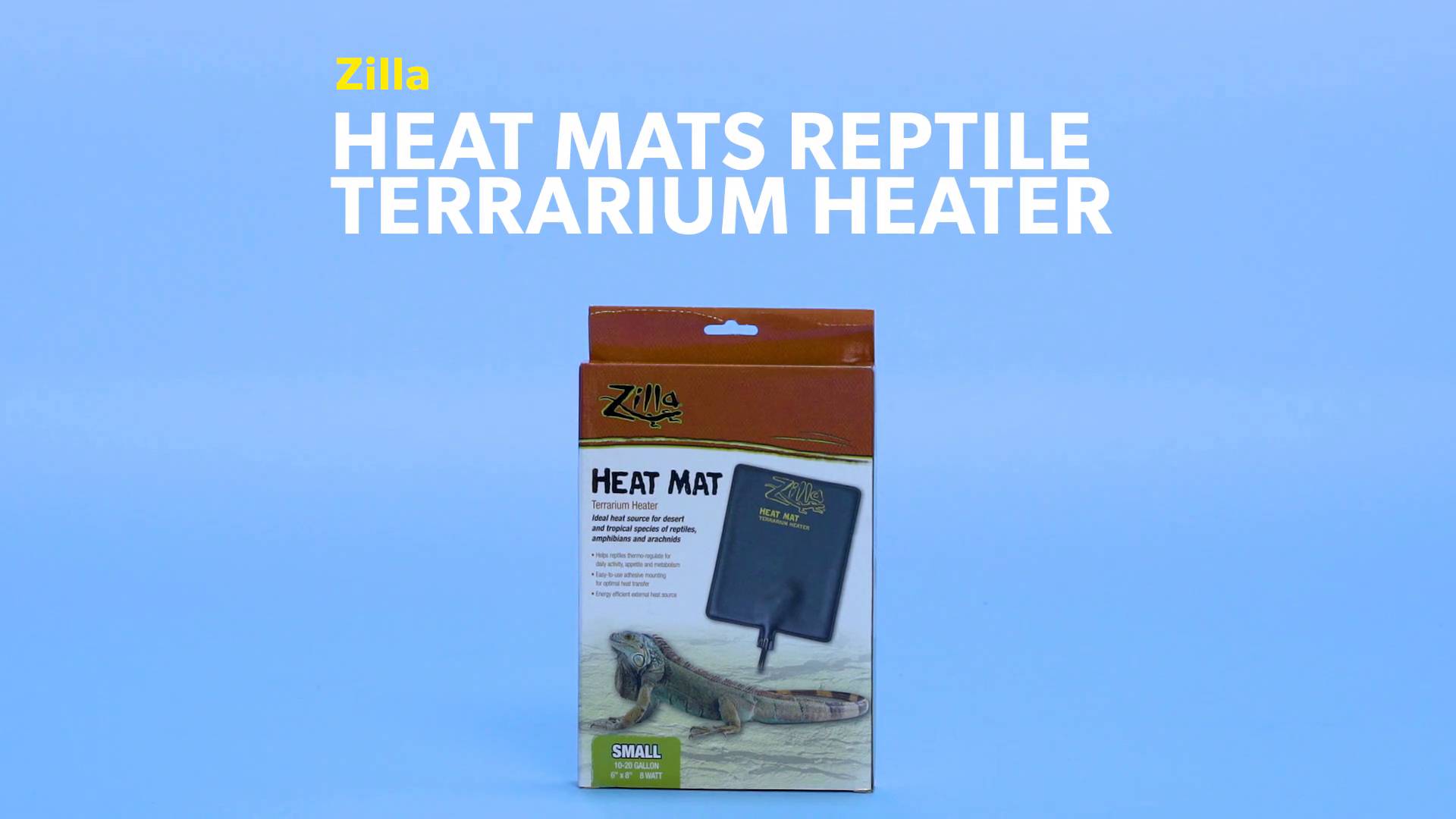 Zilla heat hotsell mat small