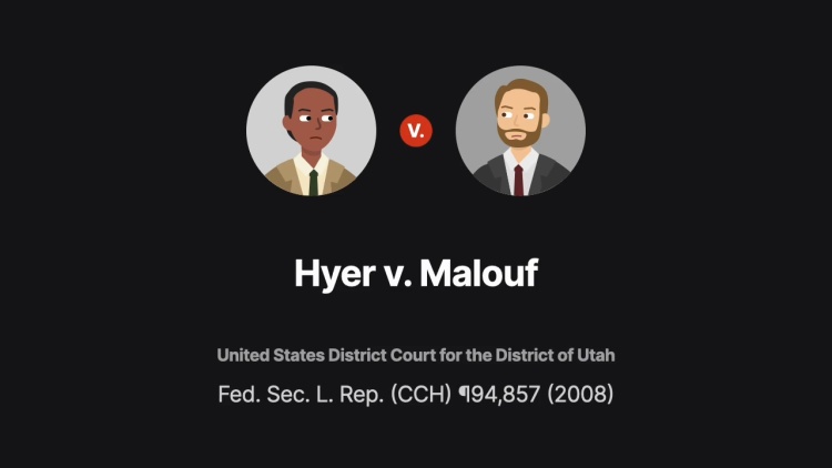 Hyer v. Malouf