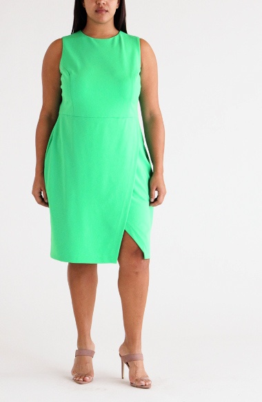 chinese dress ladies The Good Journey Women's Crochet Midi Dress - Sage