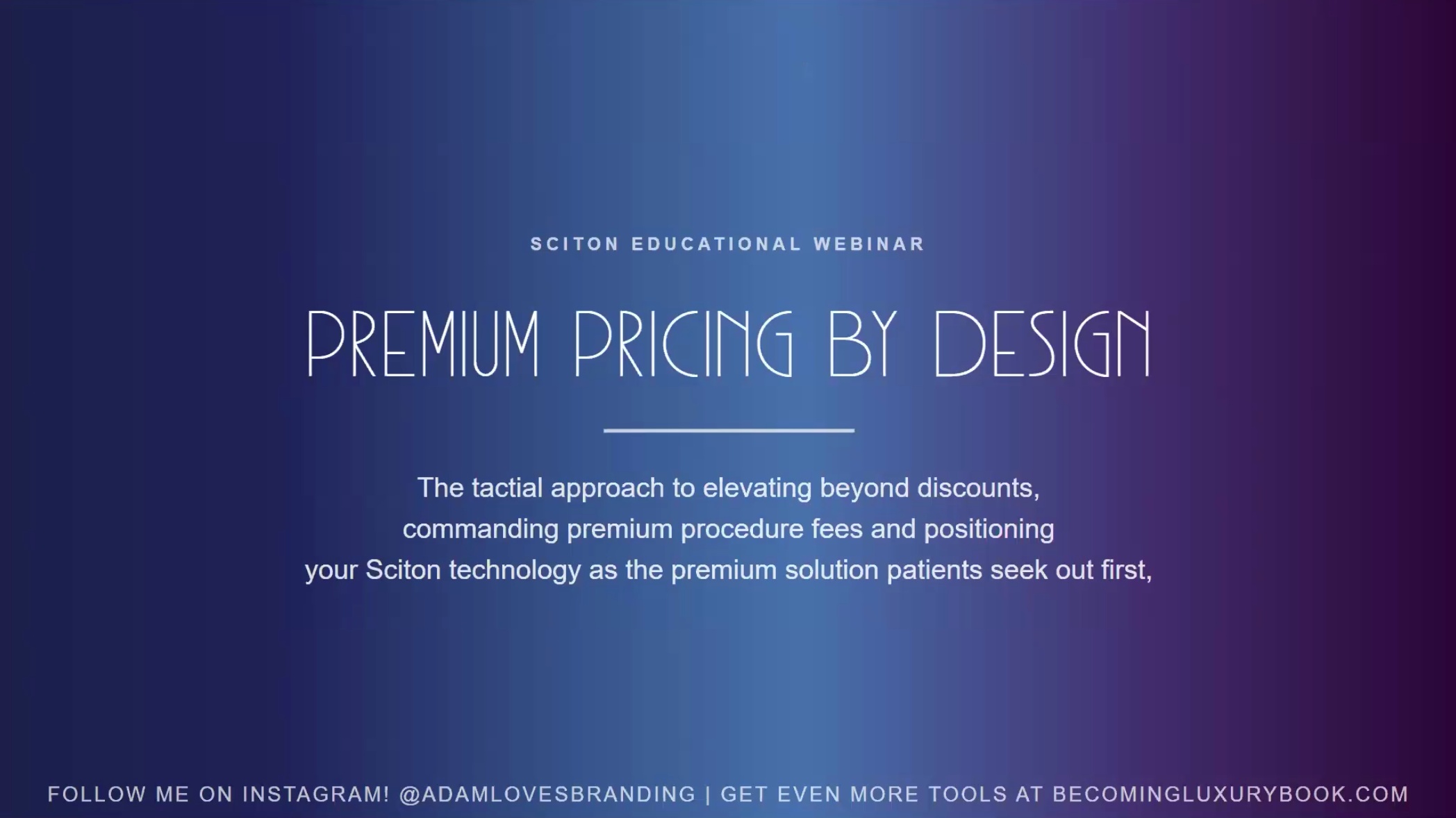 Thumbnail for High-Ticket By Design: Your Premium Pricing & Offerings Masterclass