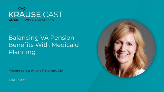 Balancing VA Pension Benefits With Medicaid Planning
