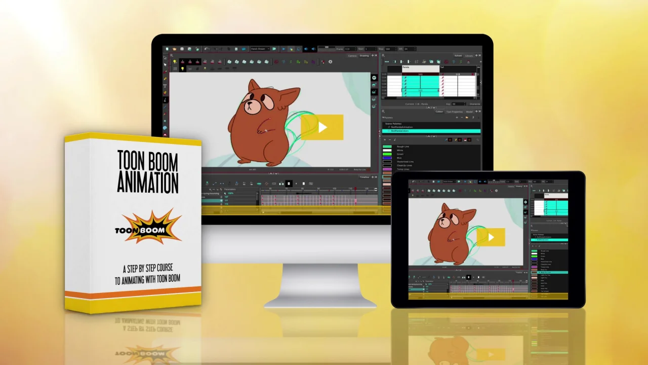 Toon Boom Harmony Animation Course | 81 HD Video Lessons