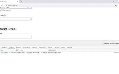 Hands-on Angular: Create a Registration Form - Handling Form Submission