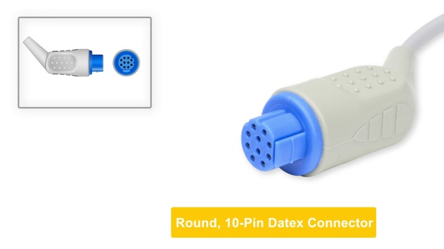 Datex Ohmeda 5 Lead ECG El Cable De La AHA Broche IEC - China Datex - Foto 8