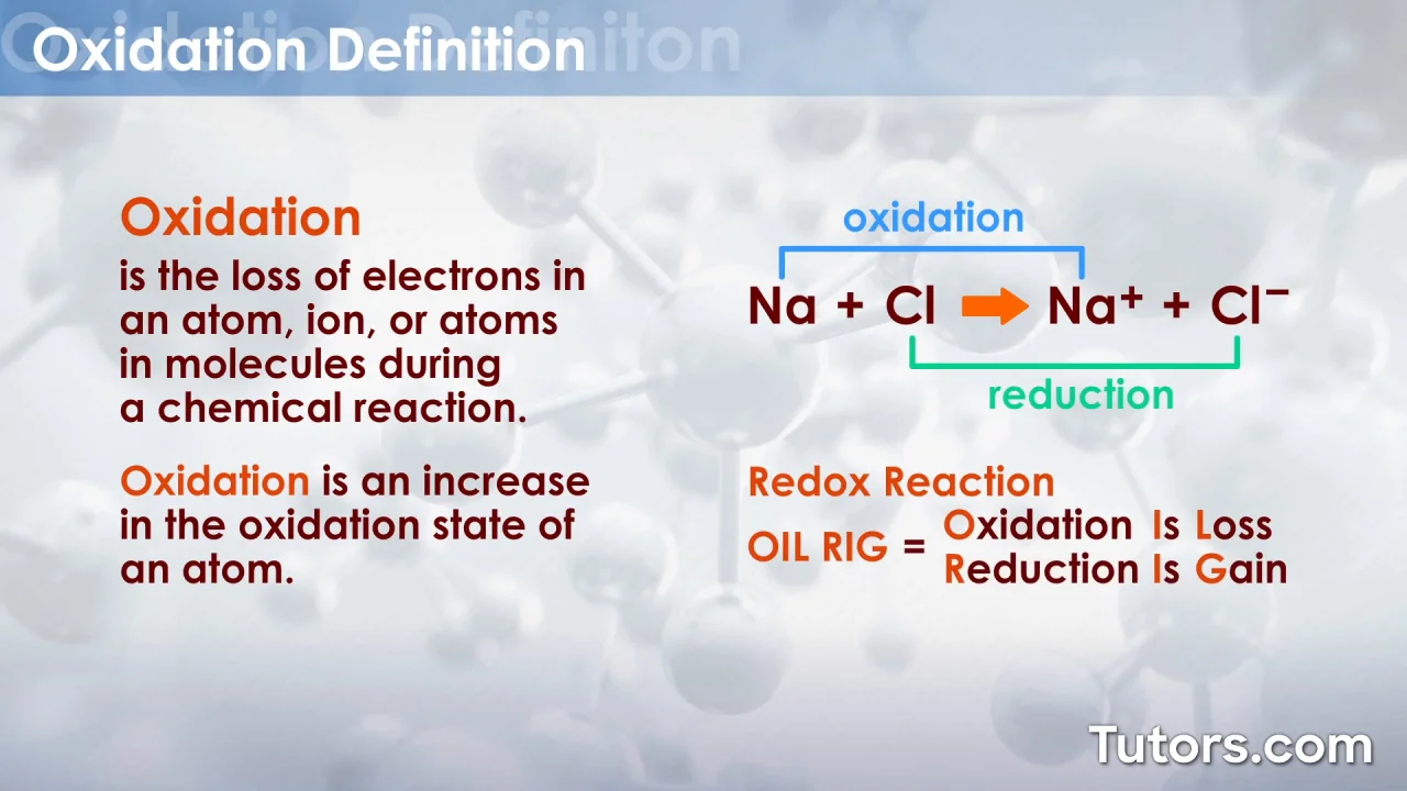 oxidation reaction