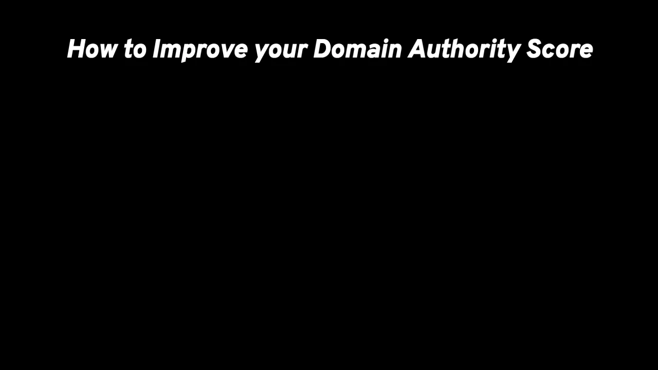 Domain Authority