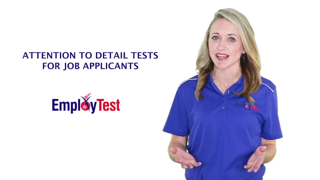 Attention To Detail Employtest 9847