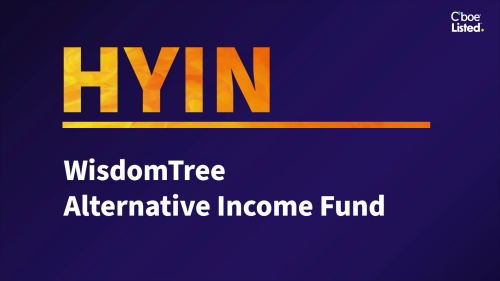 Behind the Ticker: WisdomTree Alternative Income Fund (HYIN)