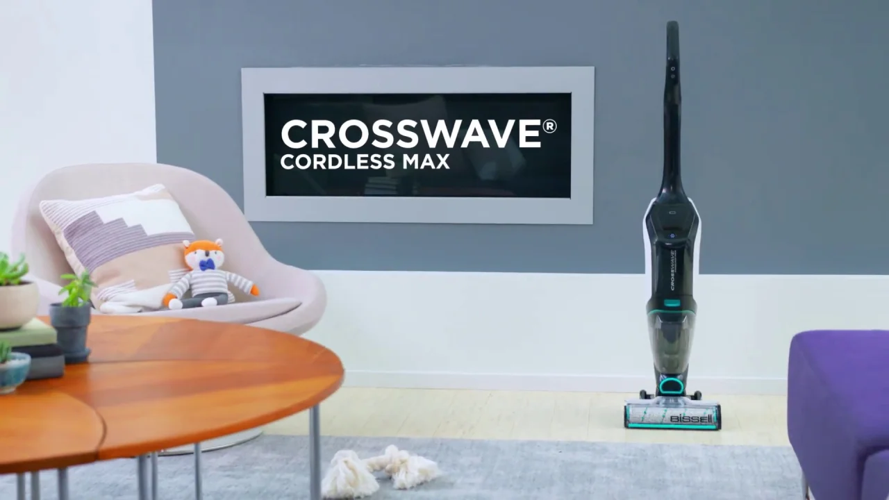 Bissell - CrossWave Cordless Max 3-in-1 Vacuum Cleaner