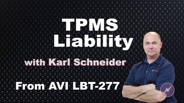 Tech Tip: TPMS Liabilities