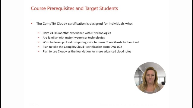 CompTIA Cloud+ CVO-002 intro video