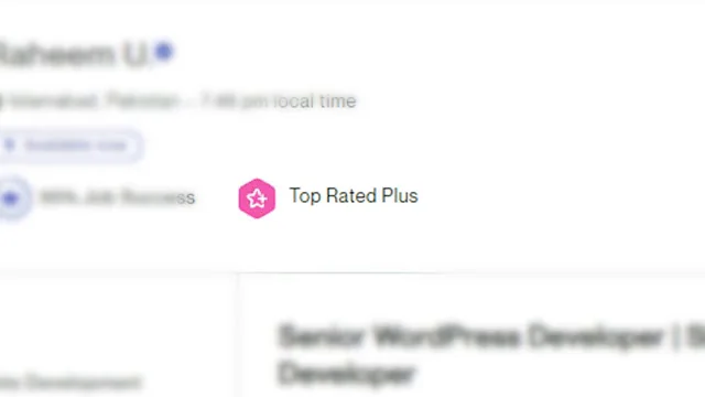 Top Rated Plus on the way! : r/Upwork