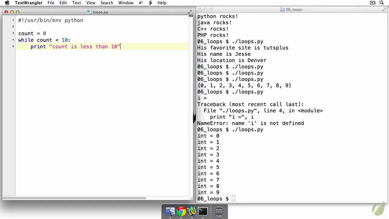 Getting Started with Python - Loops
