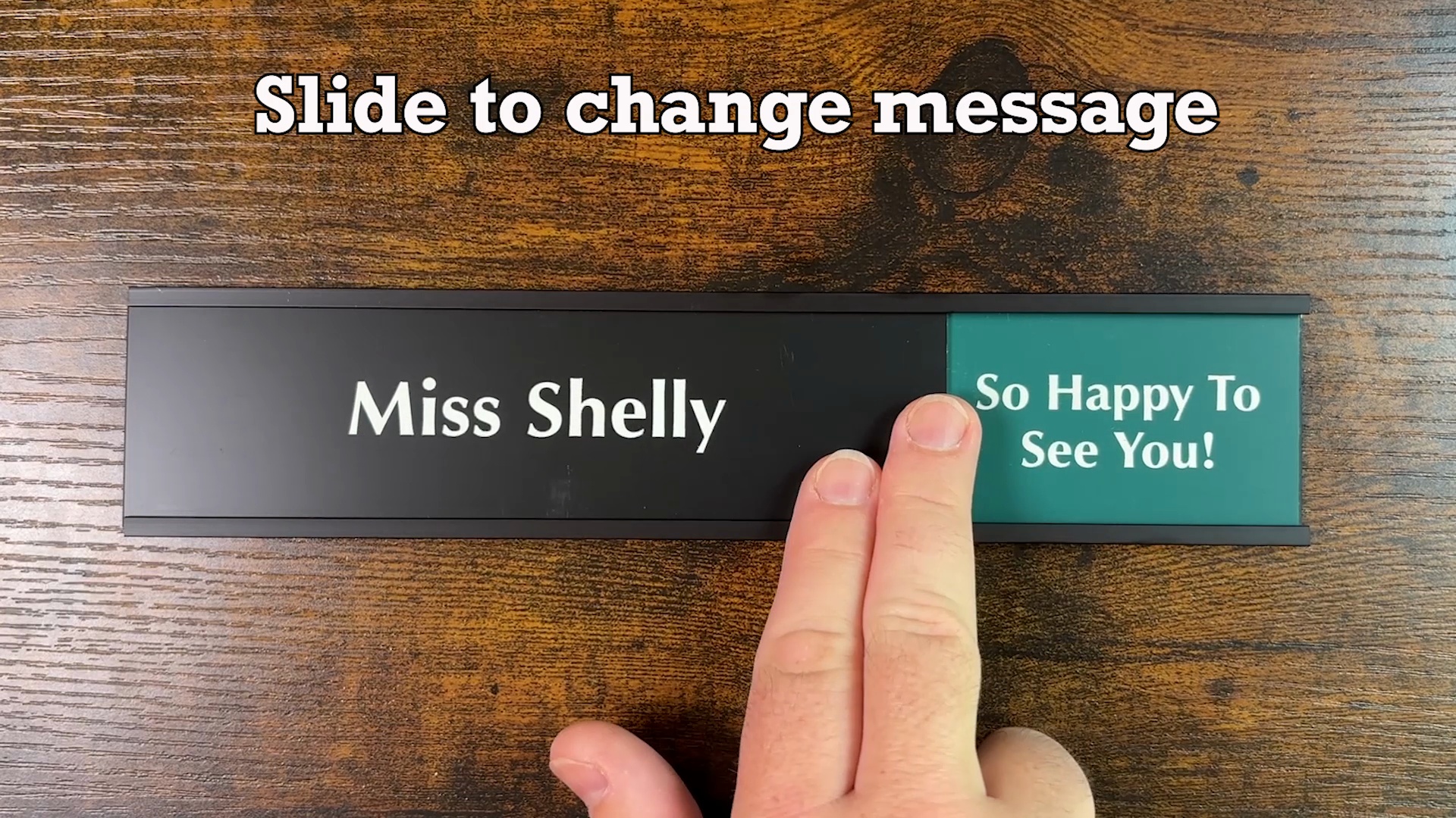 Custom Slider Signs SE-3914 NOVO
