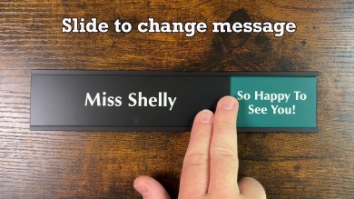 Custom In Session / Available Slider Sign