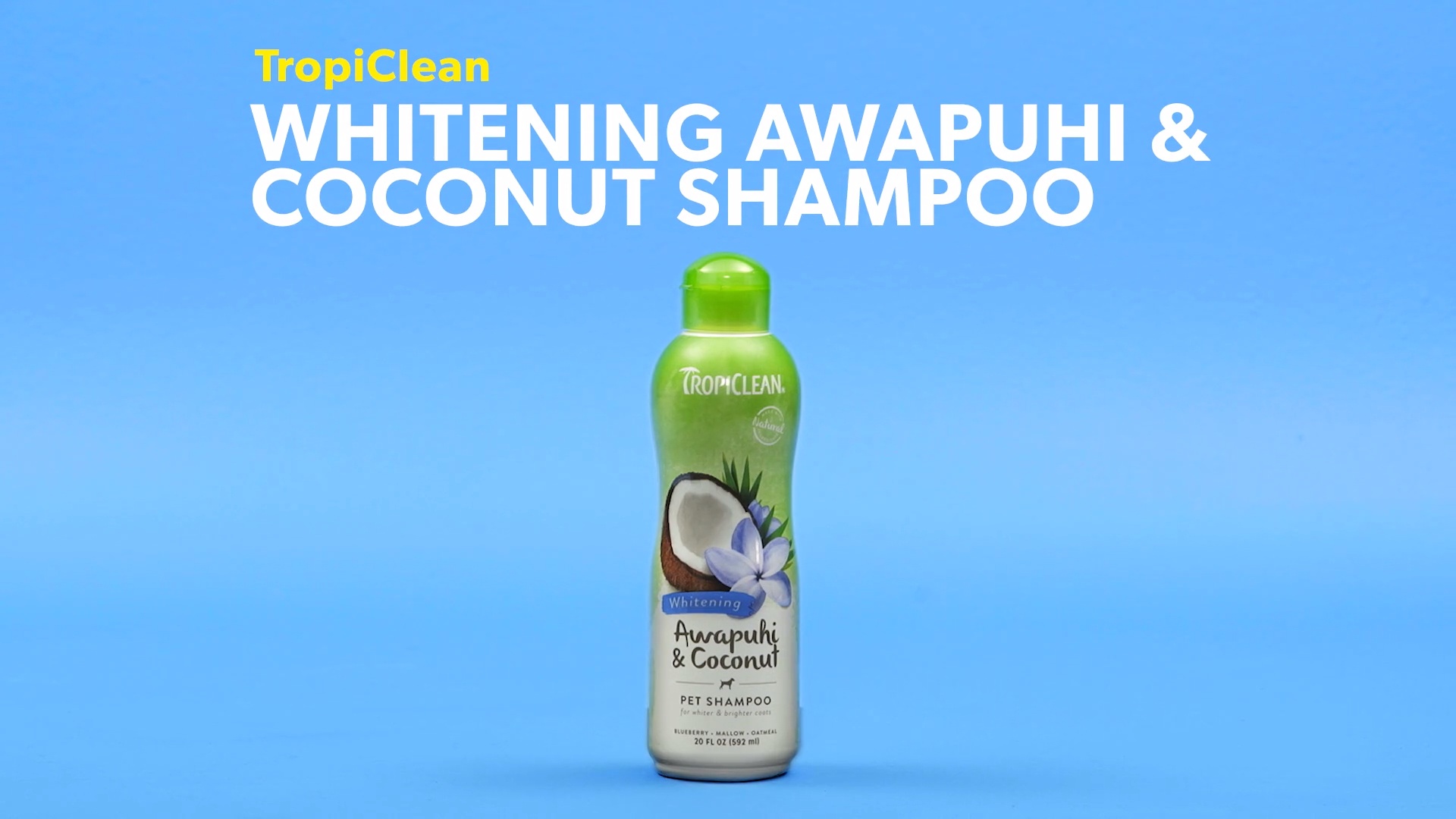 Tropiclean whitening dog clearance shampoo