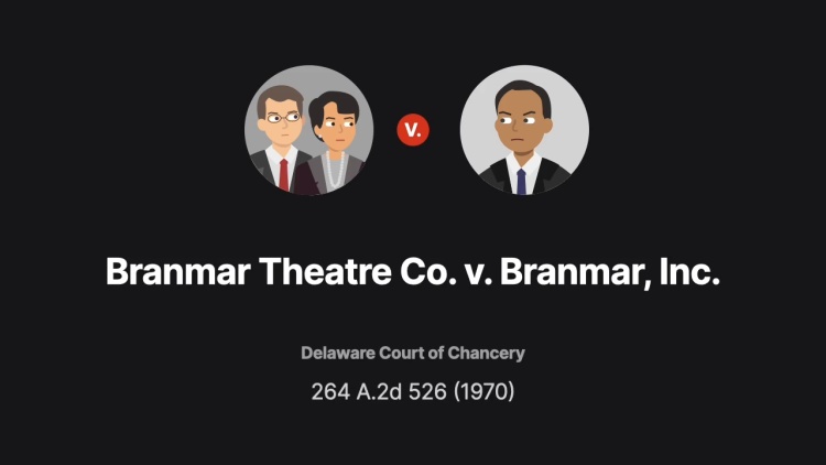 Branmar Theatre Co. v. Branmar, Inc.