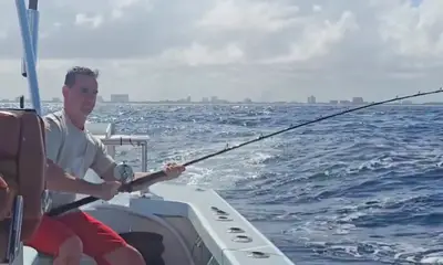 Catching a 6ft sailfish