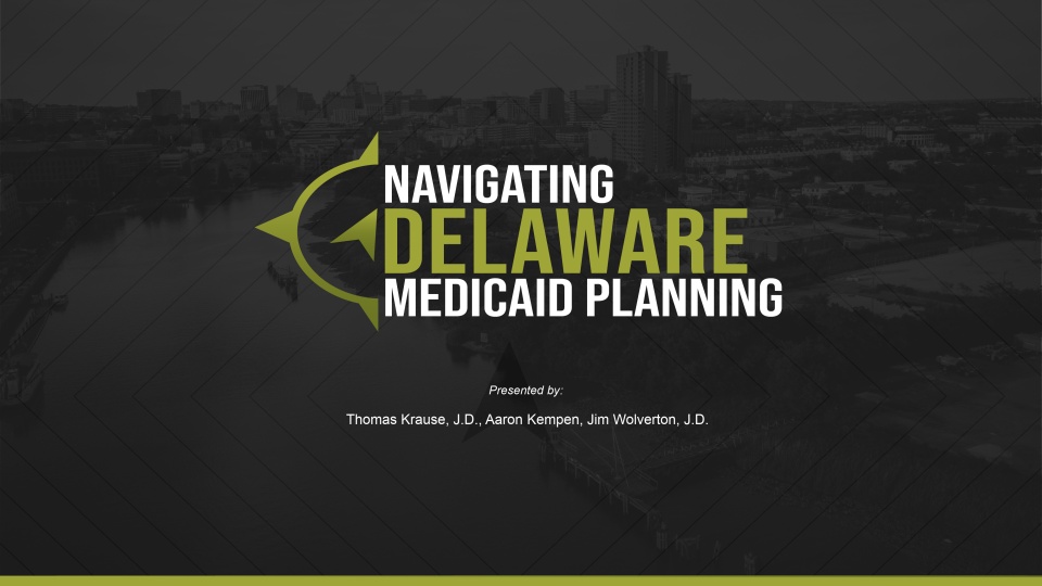 Navigating Delaware Medicaid Planning