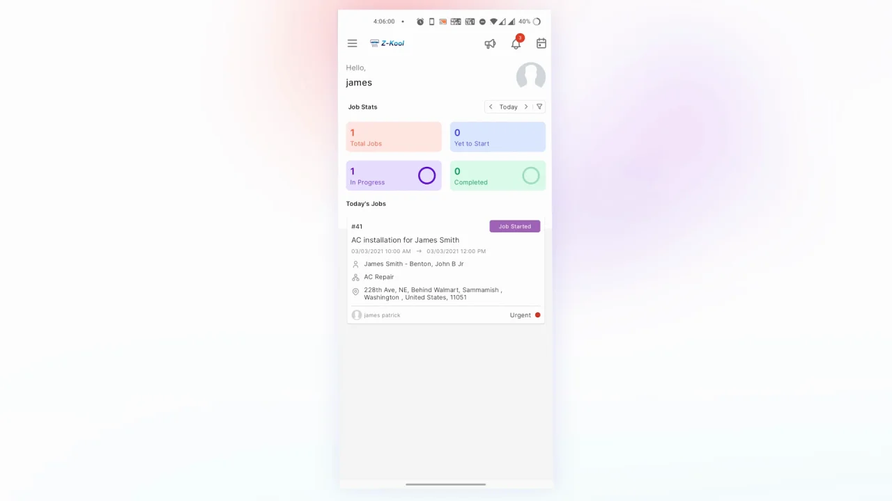 In-app Chat Application