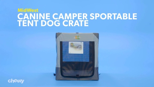 MidWest Portable Canine Camper Tent Dog Crate