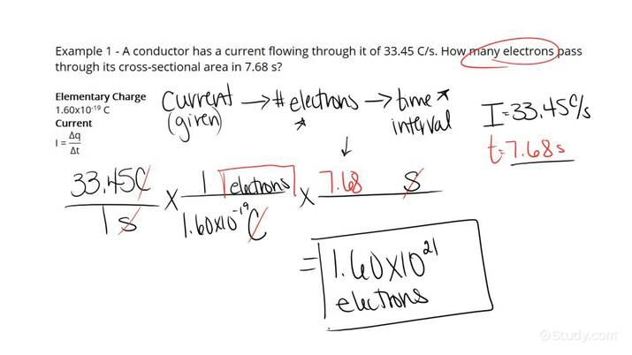how-to-find-the-number-of-electrons-that-pass-through-a-conductor-with