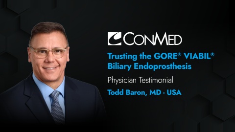 Dr. Baron Testimonial -  Trusting the GORE® VIABIL® Biliary Endoprosthesis