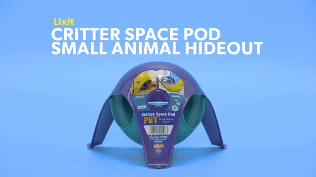 Large Pack of 2 Lixit Critter Space Pod Perfect for Small Animals 