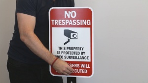 Screen Printed Plastic Signs
