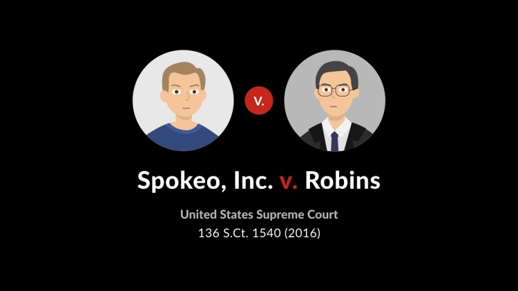 Spokeo, Inc. v. Robins