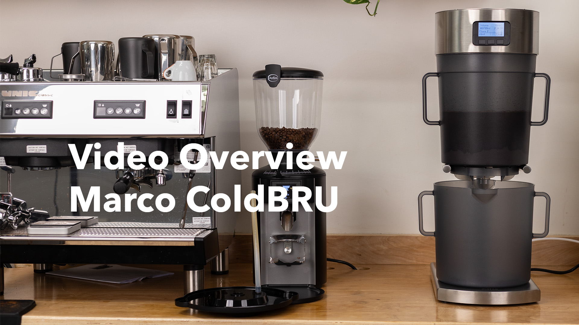 Video Overview | Marco ColdBRU Commercial Cold Brew Coffee Maker