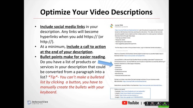 YouTube Optimization Part 1 content media