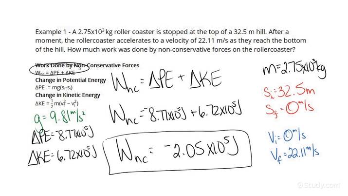 how-to-calculate-work-done-by-non-conservative-forces-physics-study