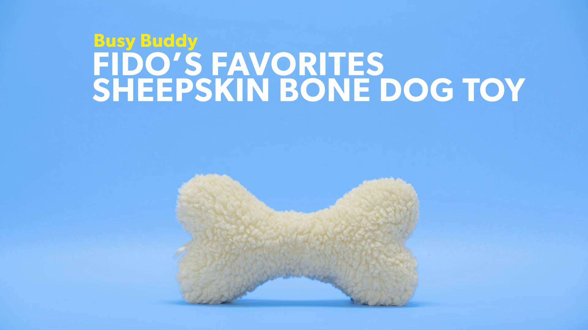 sheep skin dog toy