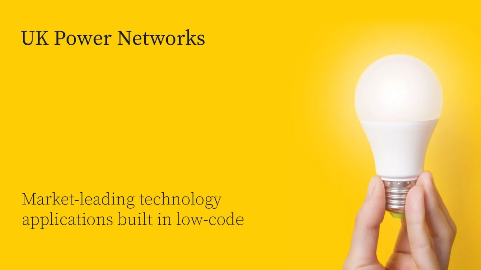 How UK Power Networks have used Liberty Create to connect the customer journey, to deliver lean methodology efficiencies and to intelligently automate GDPR compliance