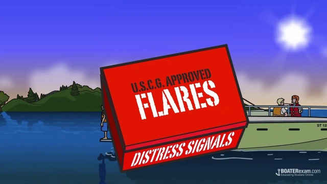 Boat Visual Distress Signals Types Uses Boaterexam Com