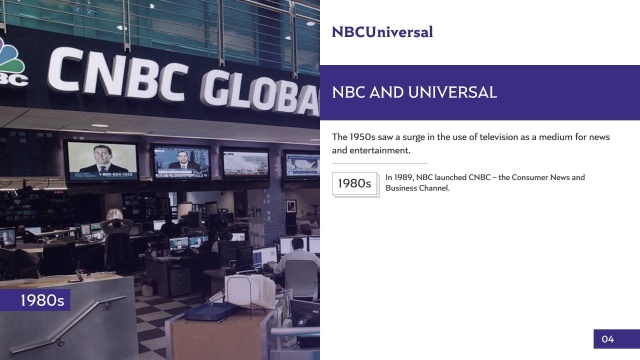 nbc universal | slidegenius powerpoint design & pitch deck nbc universal | slidegenius powerpoint design & pitch deck, Cnbc Presentation Template, Presentation templates